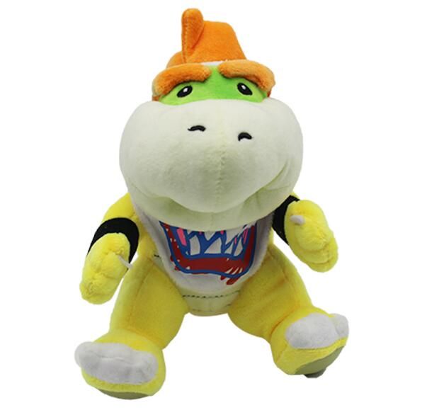 2020 18cm Super Mario Bros Bowser JR Plush Soft Stuffed Animals Doll Toy For Kids Girls Boys ...