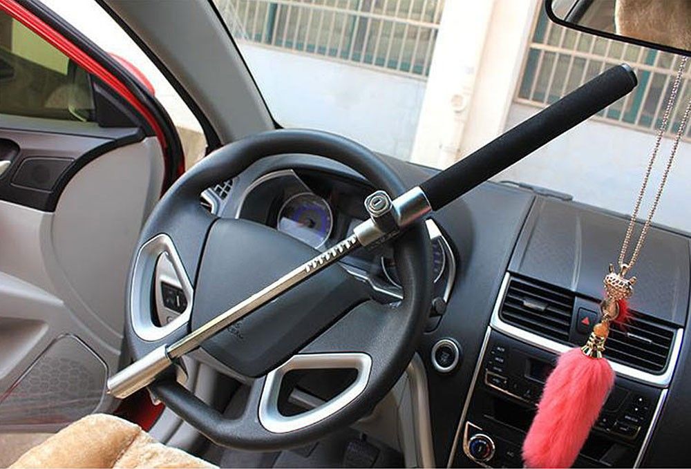 2020 Car Steering Universal Wheel Lock Anti Theft And Self Rescue