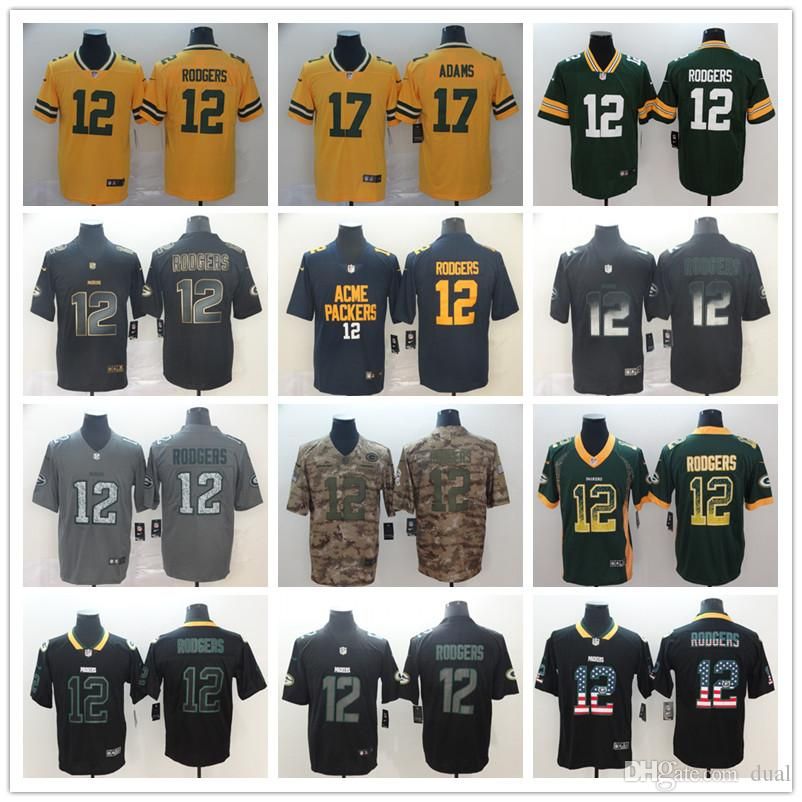 2020 Mens Green Bay\u0026#13;Packers 12 