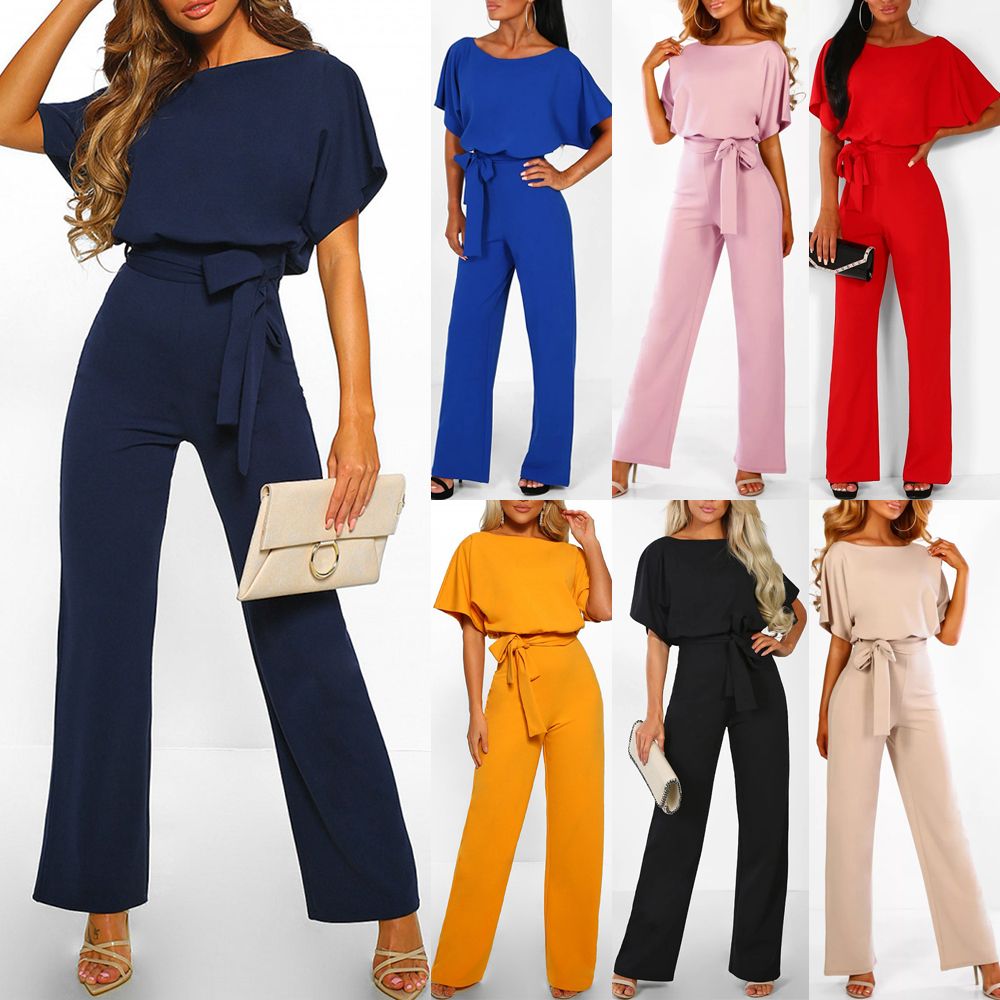 batwing sleeve jumpsuit
