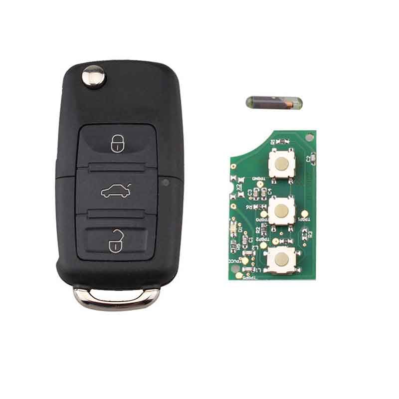 3Buttons Remote Car Key Fob For SEAT Altea Leon Toledo 2005 2013