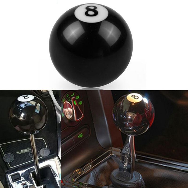 Custom Pool Billiard Ball Eight Ball Gear Shifter Shift Knob