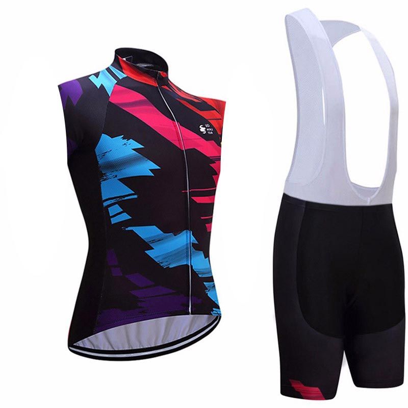 sleeveless cycling tops