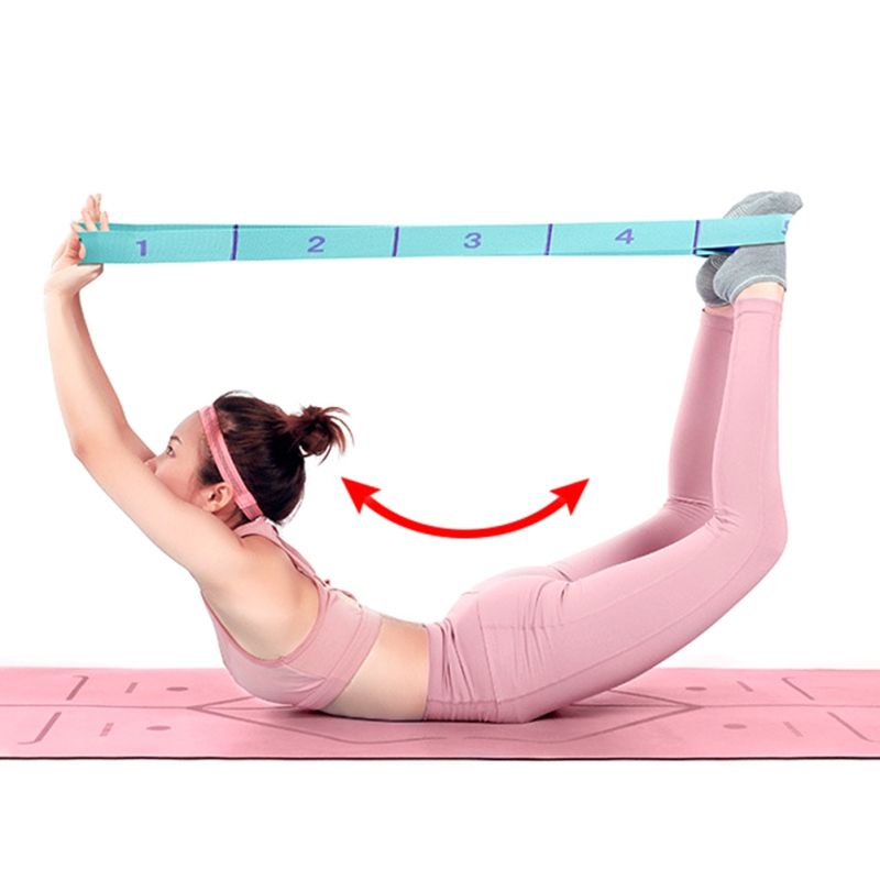 Yoga Pull Band estiramiento cinturón ejercicio resistencia banda de 