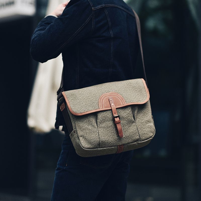 mens canvas messenger bags sale