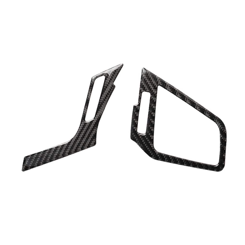 Air Vent Cover,Upper Air Vent Cover,2pcs Carbon Fiber Interior Upper Air Vent Outlet Cover Trim Fit for Honda Civic 2016-2019