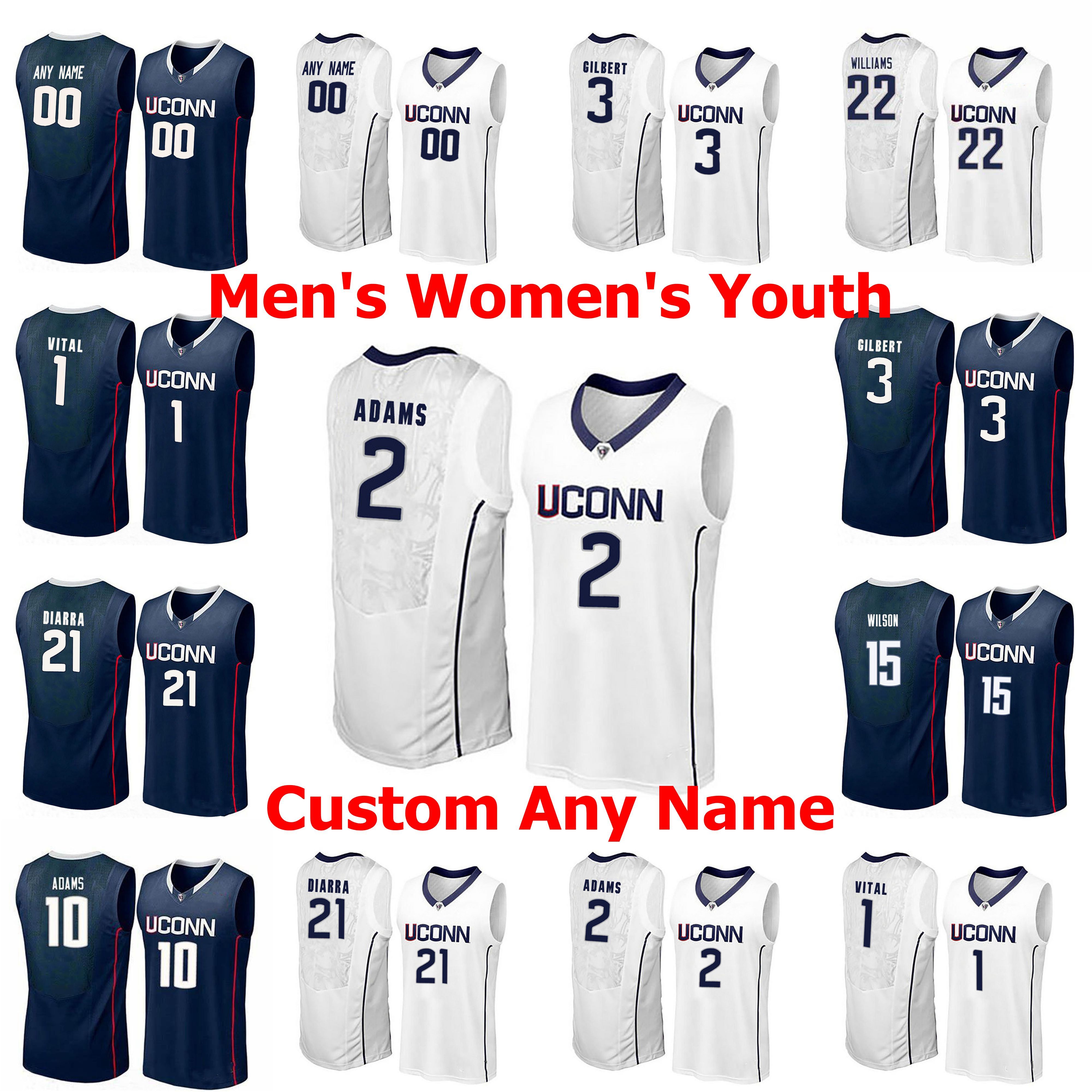 2021 Uconn Huskies College Basketball Jerseys Maya 23 Moore Jersey