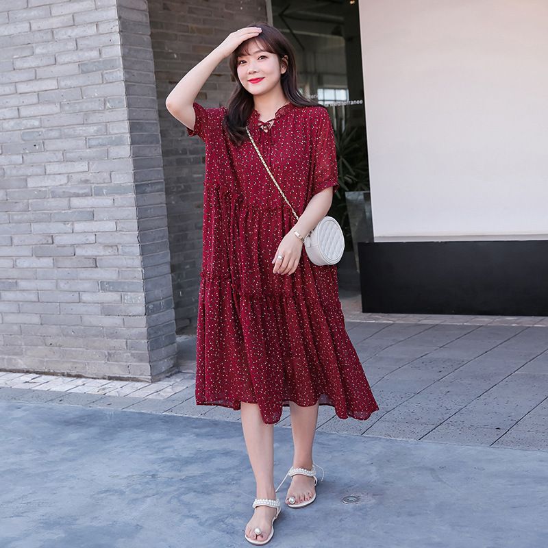 flowy maxi dress with split