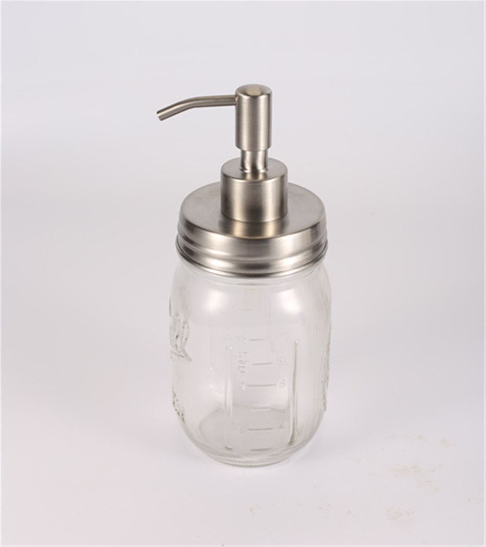 2020 High Quality Mason Jar Soap Dispenser Lids Small Head Black And