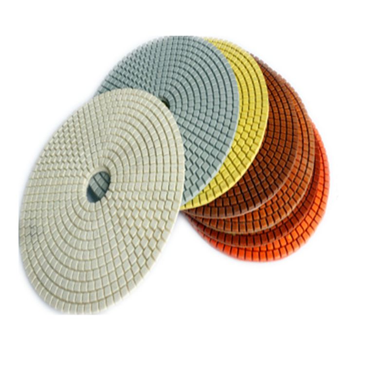 Diamond Granite Marble Buffing Pads 7 Inch D180mm Wet Polishing Pad