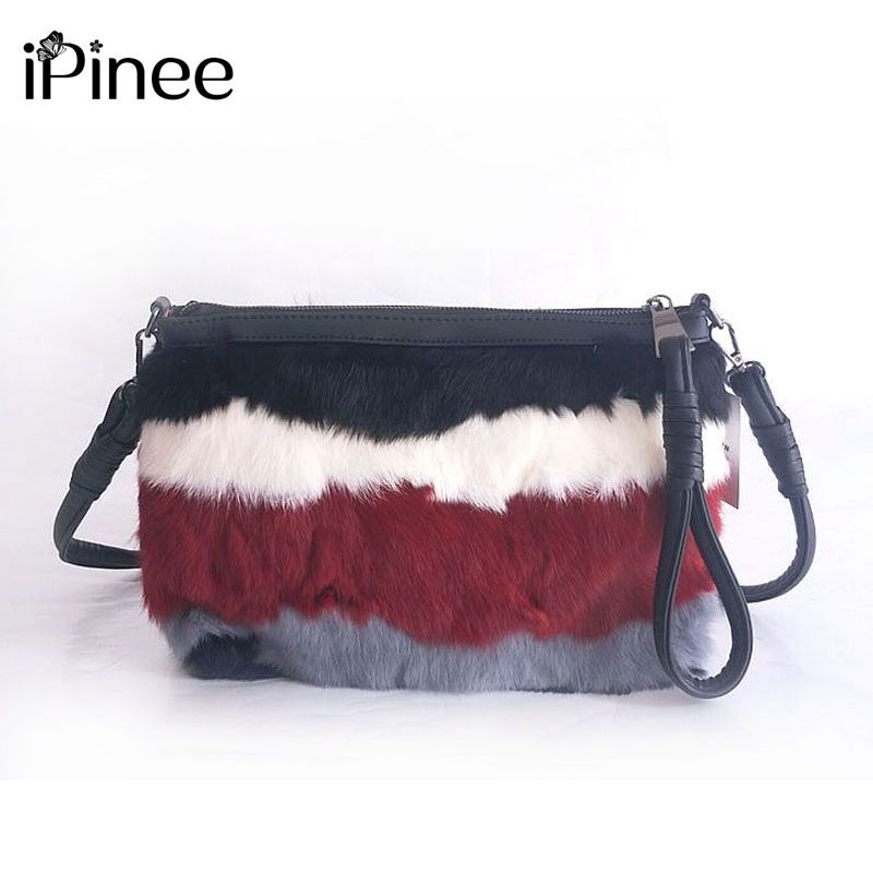 real fur bag