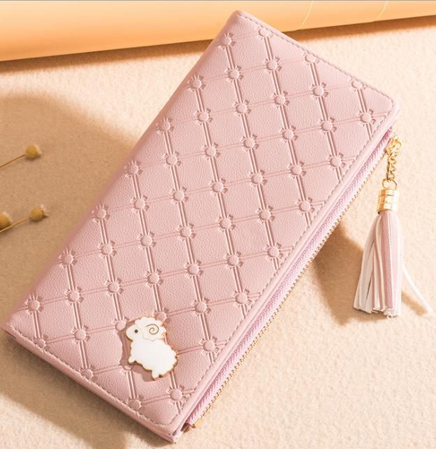 ladies wallet with coin purse