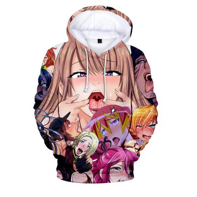 Grosshandel Anime Lustige Emoji Ahegao 3d Hoodies Pullover Mode Manner Frauen Hoody Casual Langarm Mit Kapuze Sweatshirts Hip Hop Jacke Tops Von Zhuoyigeng0330 16 5 Auf De Dhgate Com Dhgate