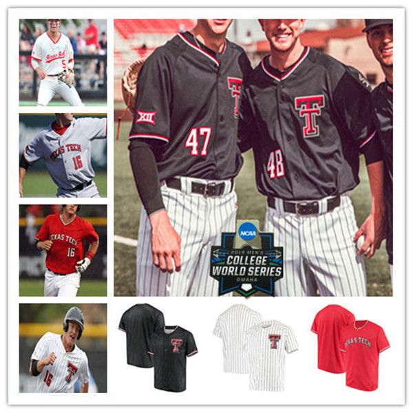 texas tech baseball jersey