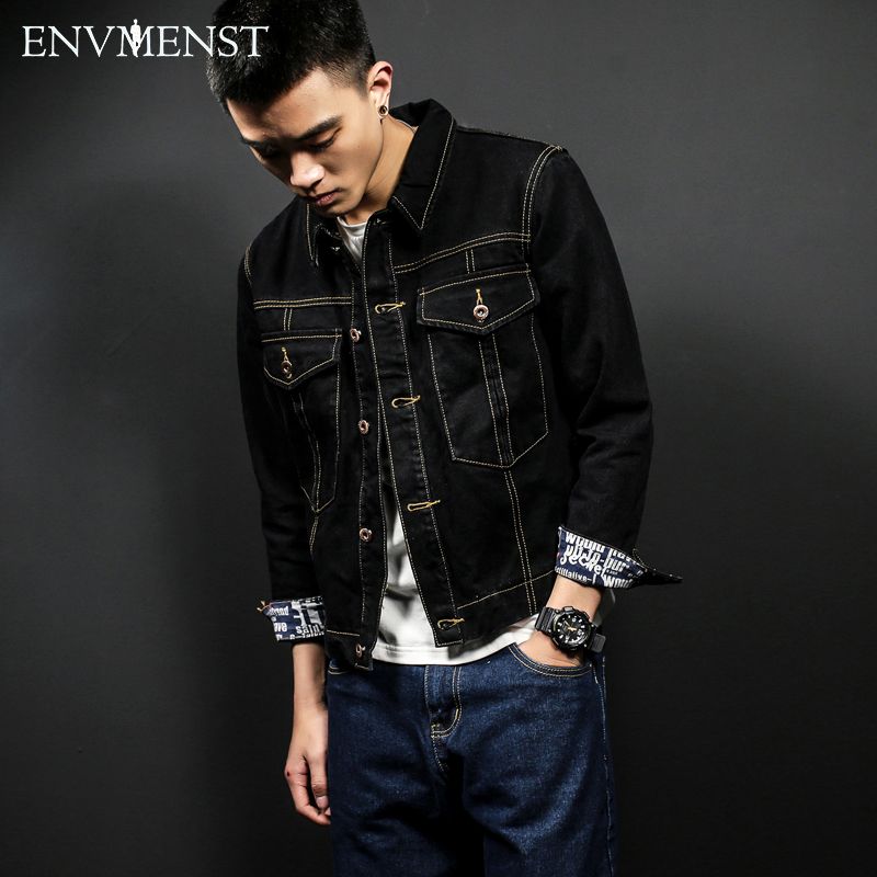 mens denim jacket with shorts