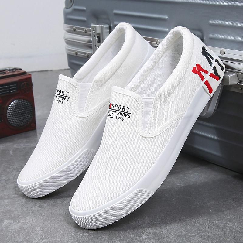 white canvas shoes men