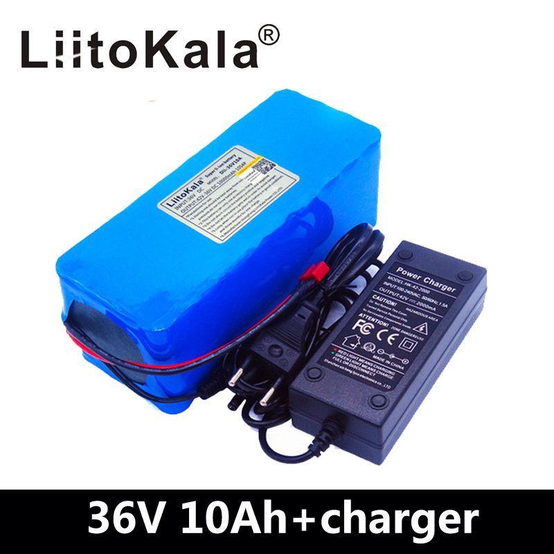 2020 Liitokala New 36v 10ah Lithium Battery Pack 18650 Li Ion 42v 10000mah 10s4p Large Capacity Bms Electric Bicycle Charger 2ah From Liitokala1 75 99 Dhgate Com