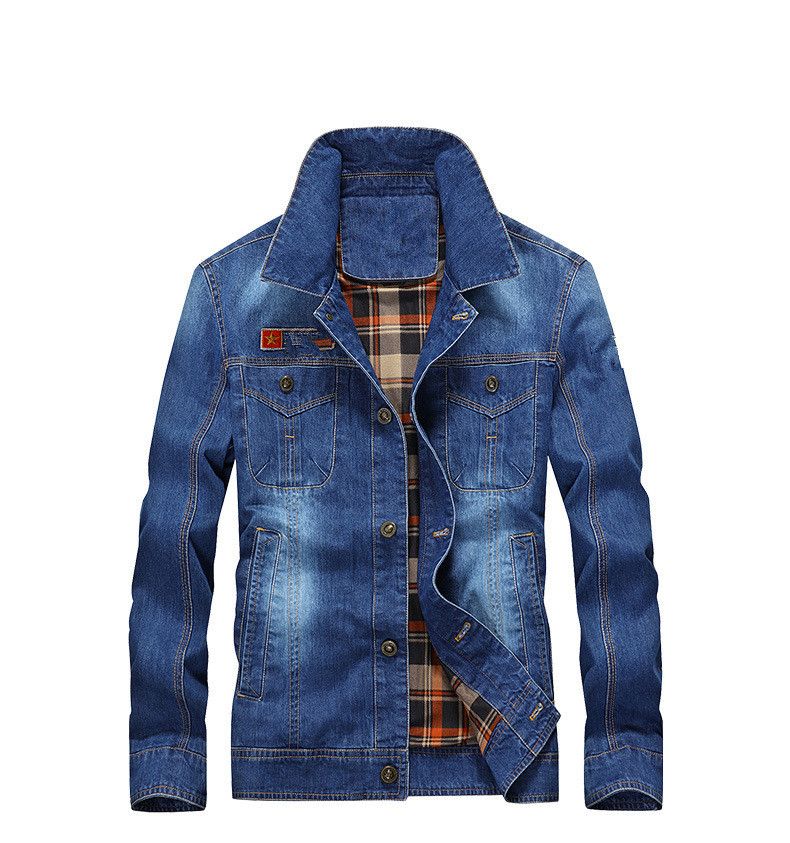 h and m jean jacket mens