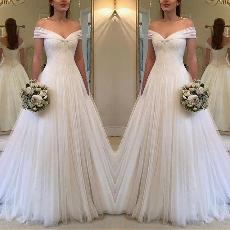 2019 Elegant Chiffon Ball Gown Off The ...