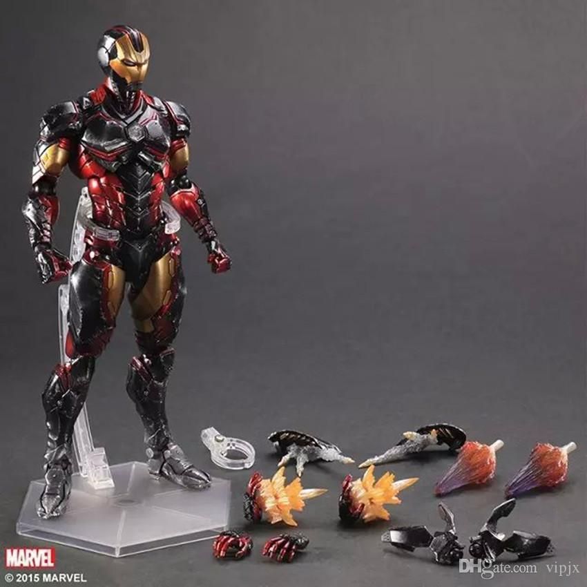 square enix iron man figure