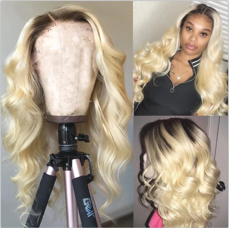 real human hair wigs blonde
