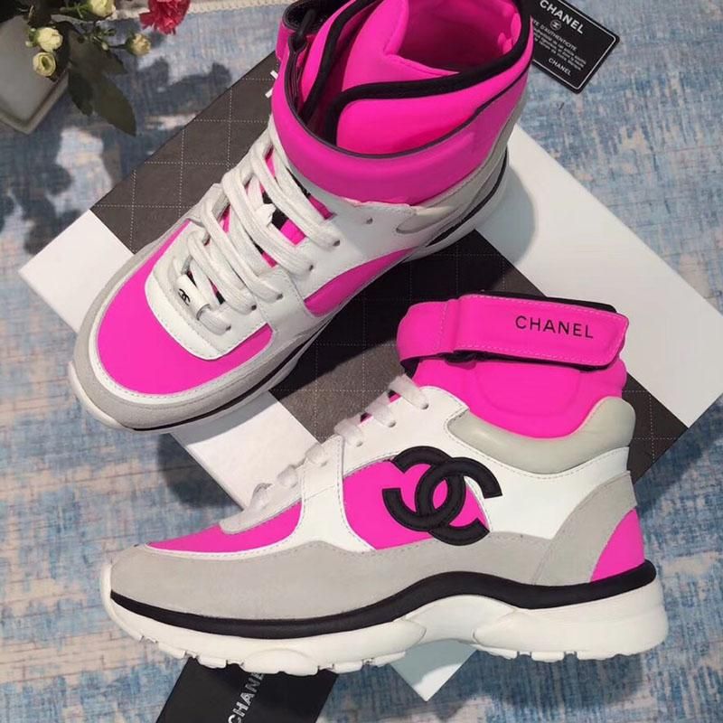 chanel mens high top sneakers