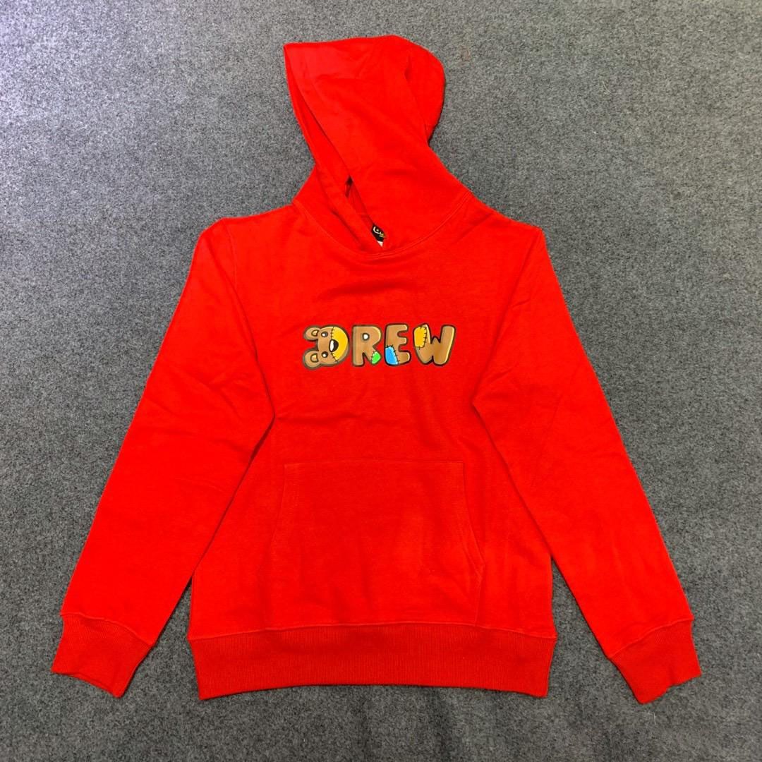 drew red moletom com capuz