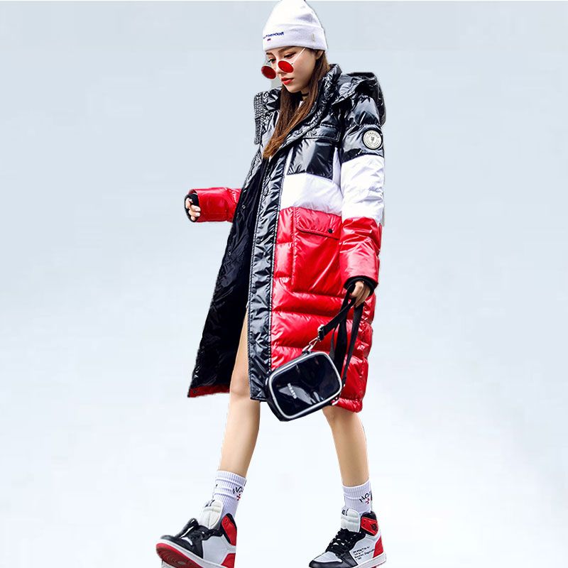 oversized down jacket women's