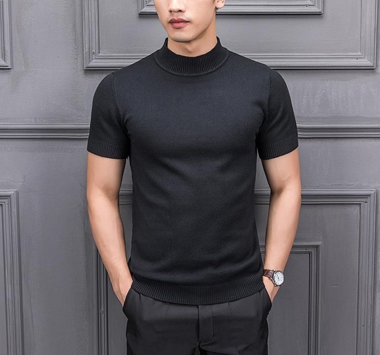 mens half turtleneck