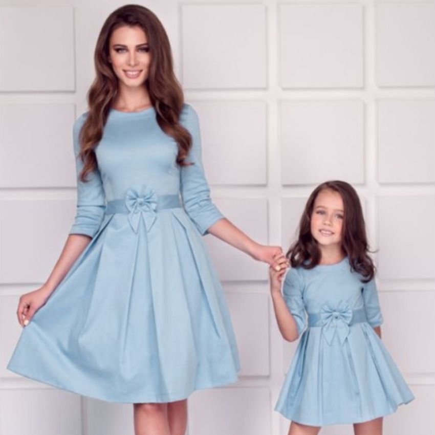 mom n baby dress