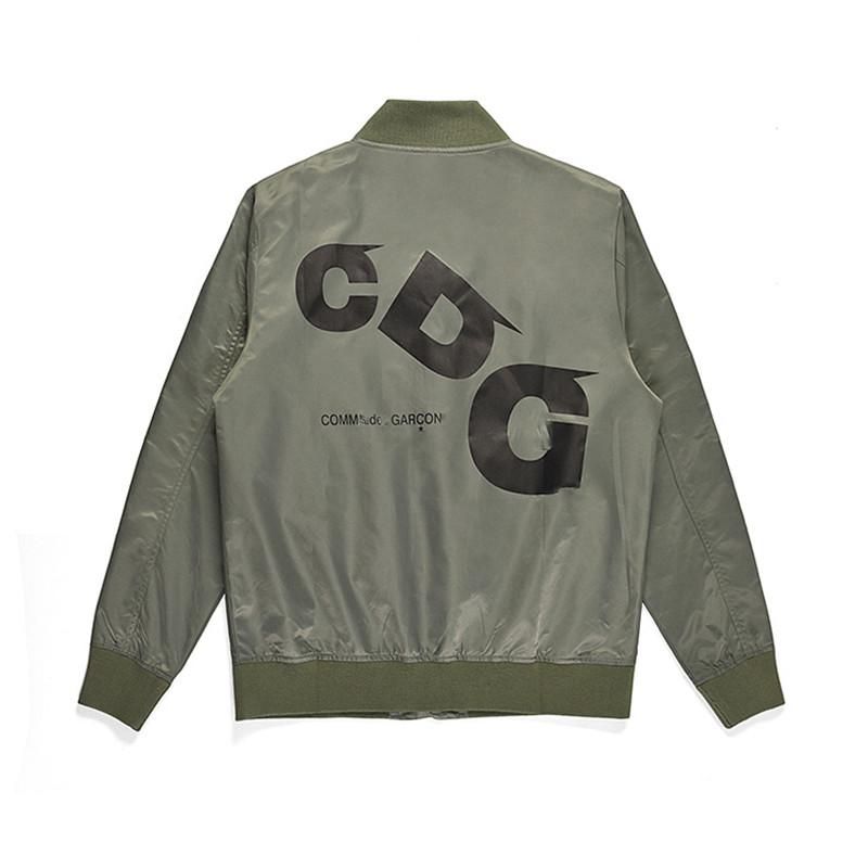 cdg baseball jacket