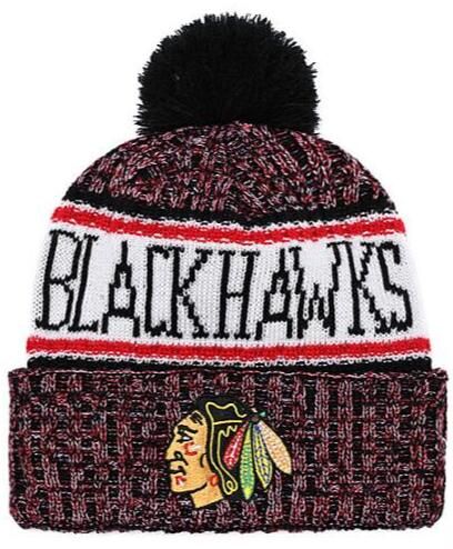 blackhawks winter hats