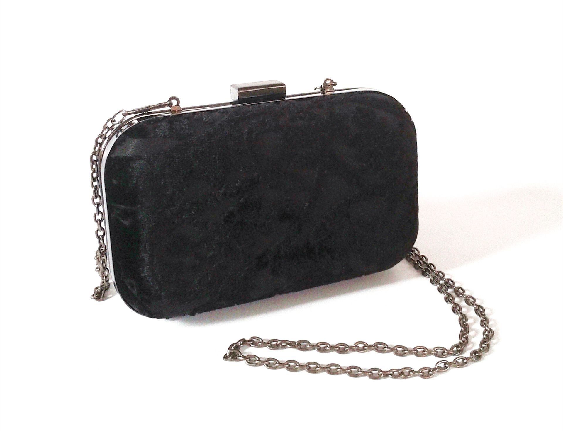 black box clutch bag