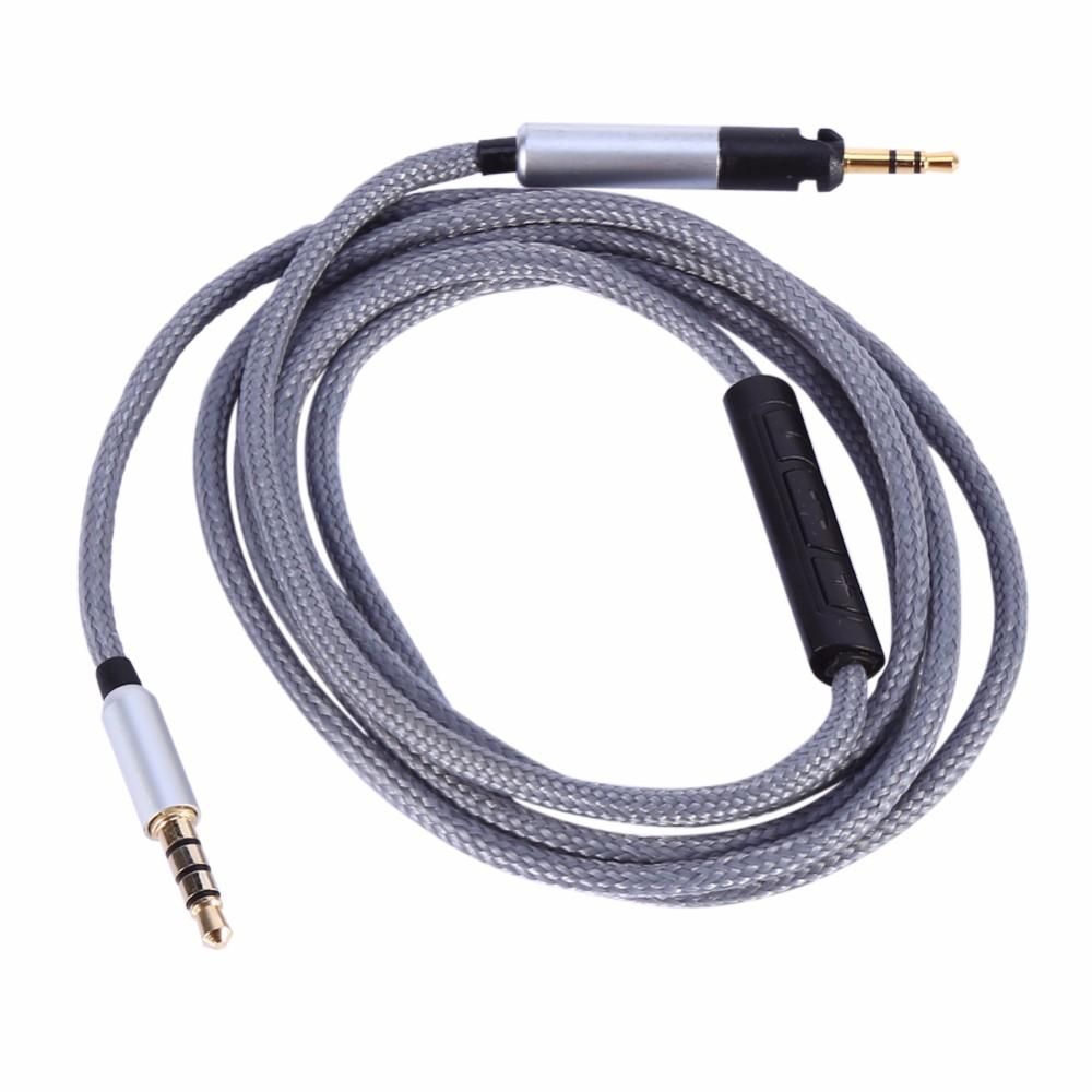 For Audio Technica ATH M50x ATH M40x 3.5mm Male Jack To 2.5mm Male Jack