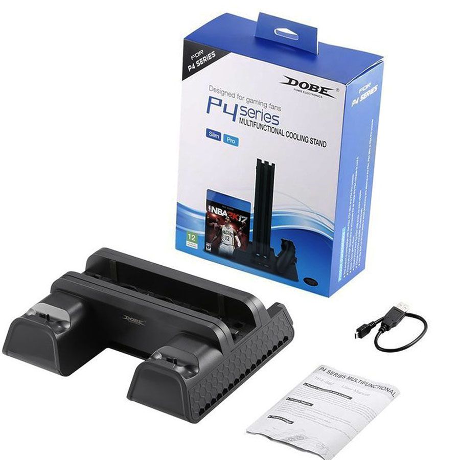 ps4 pro stand with fan