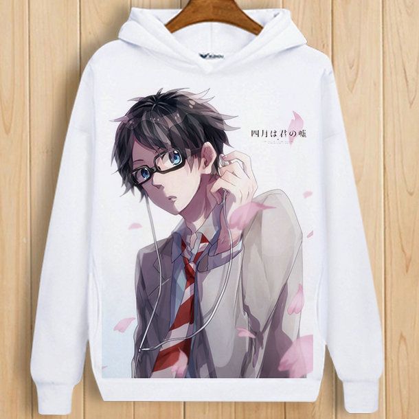 your lie in april hoodie