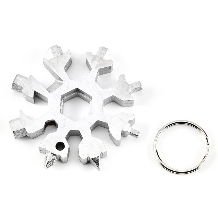 Multi-function Bicycle Bike Repair Tool Outdoor Keychain Screwdriver EDC Gadget