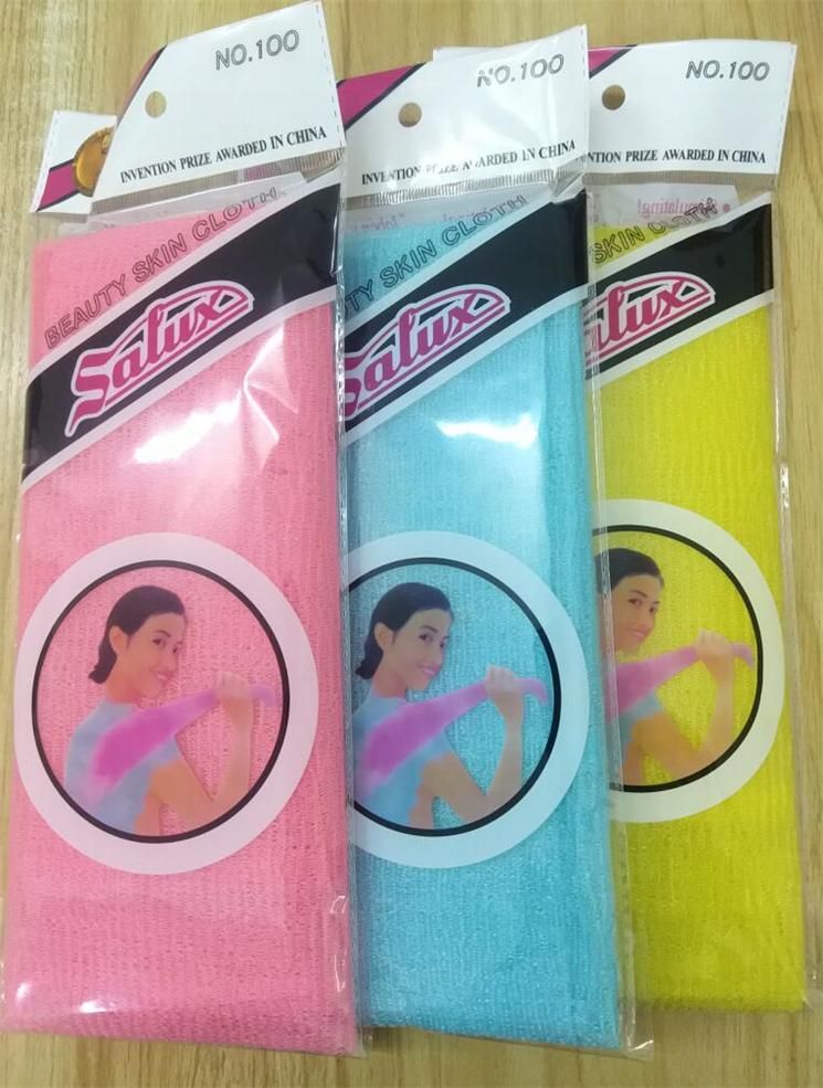 2p Set japonais Serviette Exfoliant bain gant de toilette