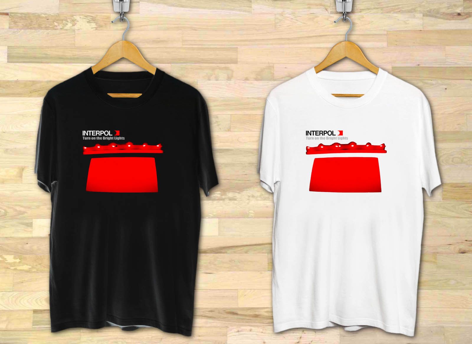 interpol band t shirt