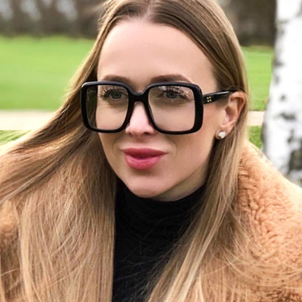 black glasses frames fashion