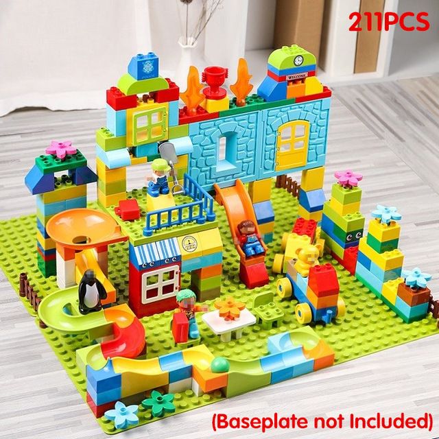 big plastic building blocks