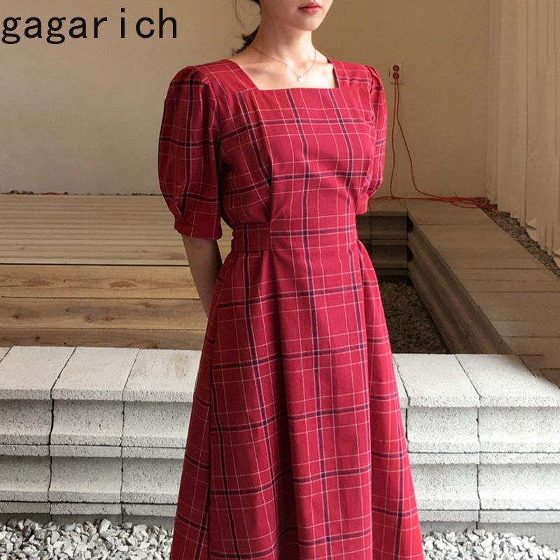 red dress korean style