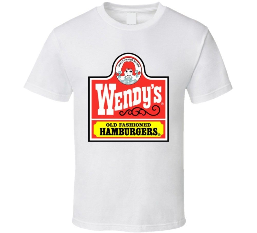 Wendys Fast Food Logo Tshirt Funny Unisex Casual Tshirt One Day T