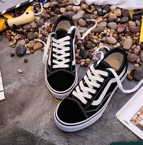 Women Old Skool Canvas Shoes Unisex Shoes Fashion Walking Shoes