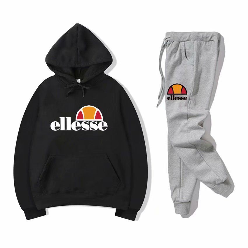 ellesse core boyfriend logo moletom com capuz