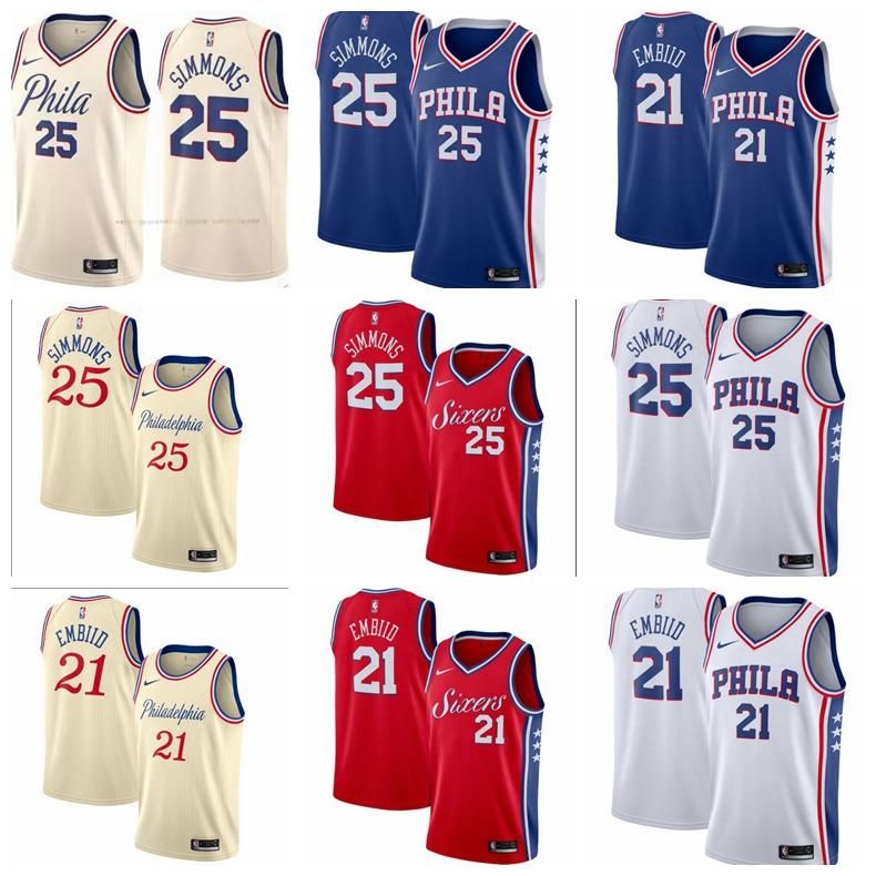 mens sixers jersey