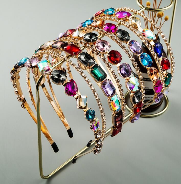 Women's Two-Layer Crystal Headband Hair Band Hair Hoop Accessories Gifts Party Women's Two-Layer Crystal Headband Hair Band Hair Hoop Accessories Gifts Party