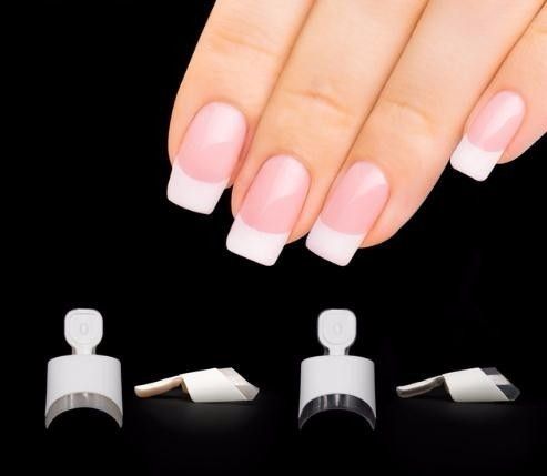 Acheter Fingerqueen Colle Demi Ongles Astuces Naturel Clair Coffin Faux Ongles Abs Artificiel Bricolage Faux Faux Gel Uv De 20 Du Jerry02