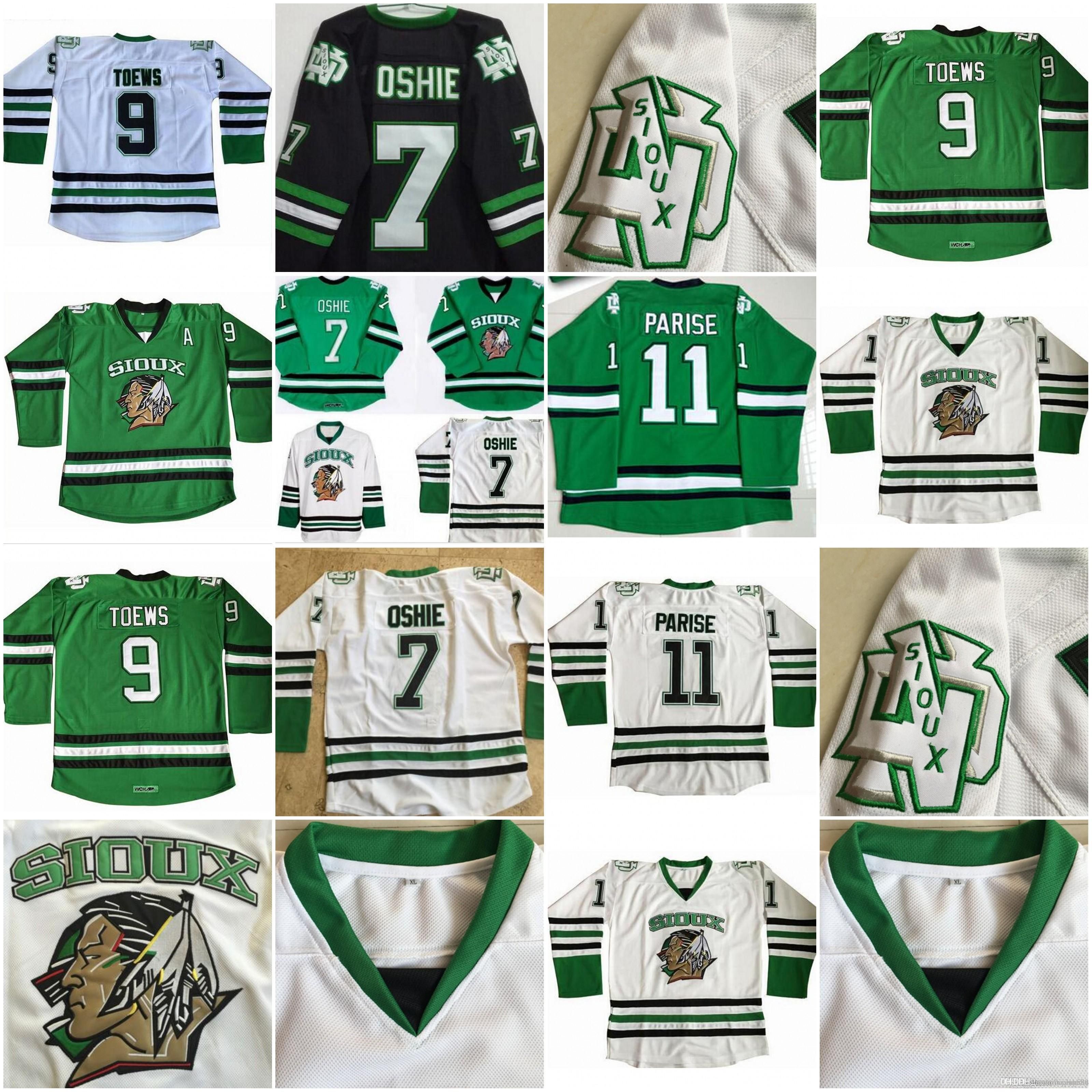 tj oshie college jersey