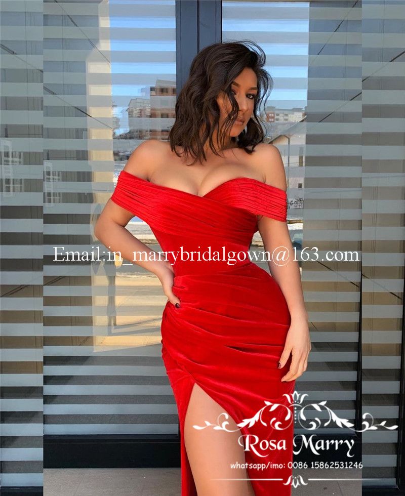 Vestido de red sexy rojo de Passion
